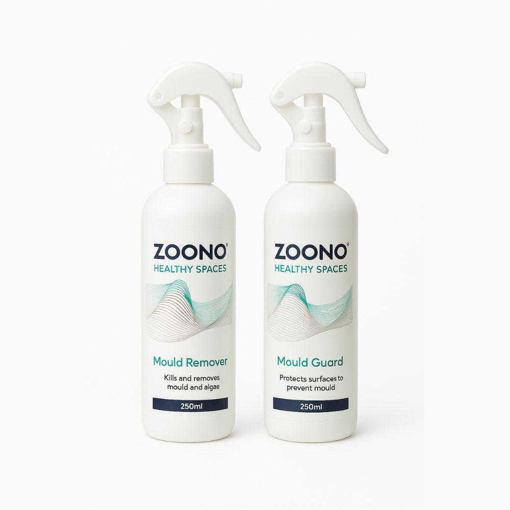 Zoono Mould Defence System (2x 250ml Kit): Mould Remover & Long-Lasting Guard