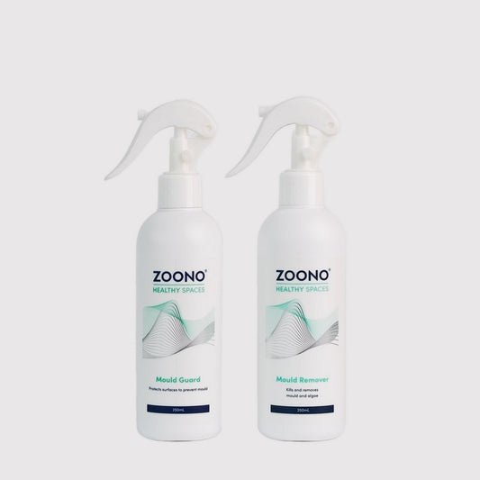 Zoono Mould Defence System (2x 250ml Kit): Mould Remover & Long-Lasting Guard